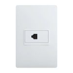 Tomacorriente Rj11 Blanco Para Teléfono - Bticino