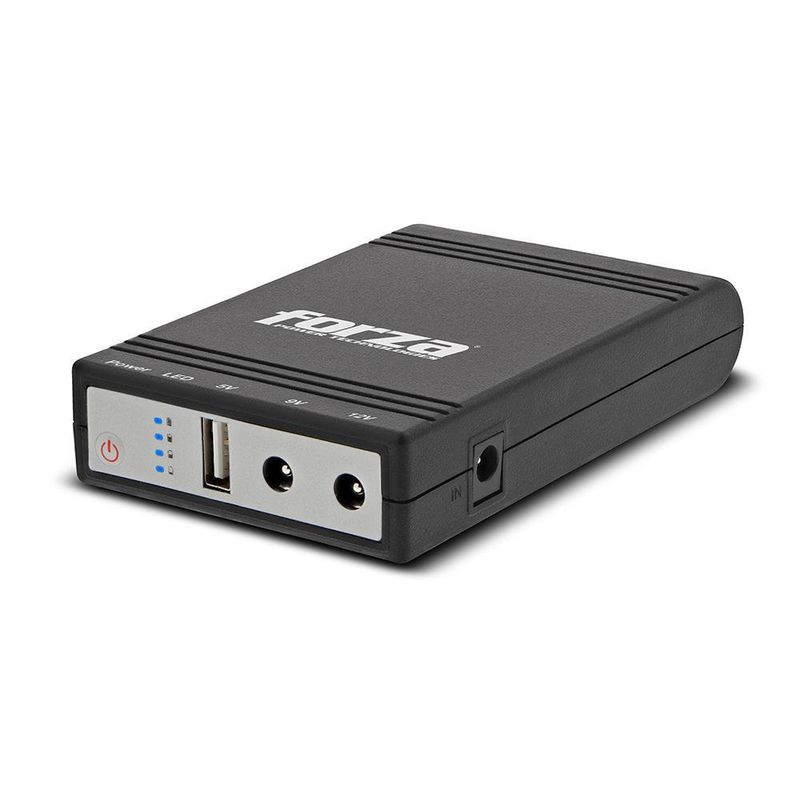 Ups Portátil Y Banco De Energía 14 W 1 Entrada Usb- Forza