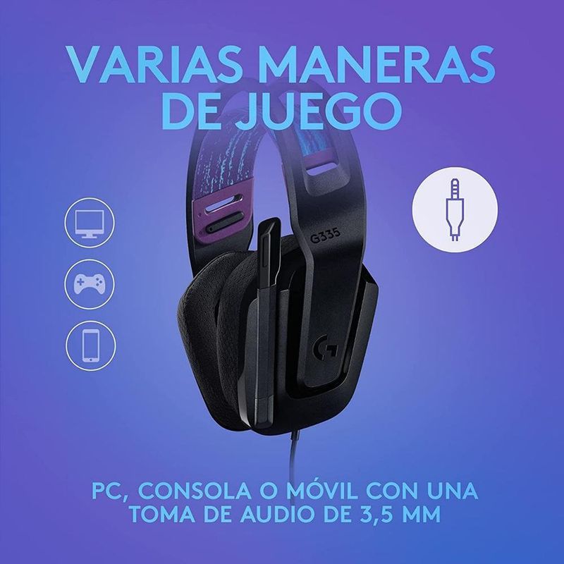 Audífonos Cableados G335 - Logitech