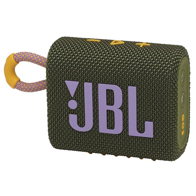 Altavoz Portátil JBL Go 3, Bluetooth, color Turquesa