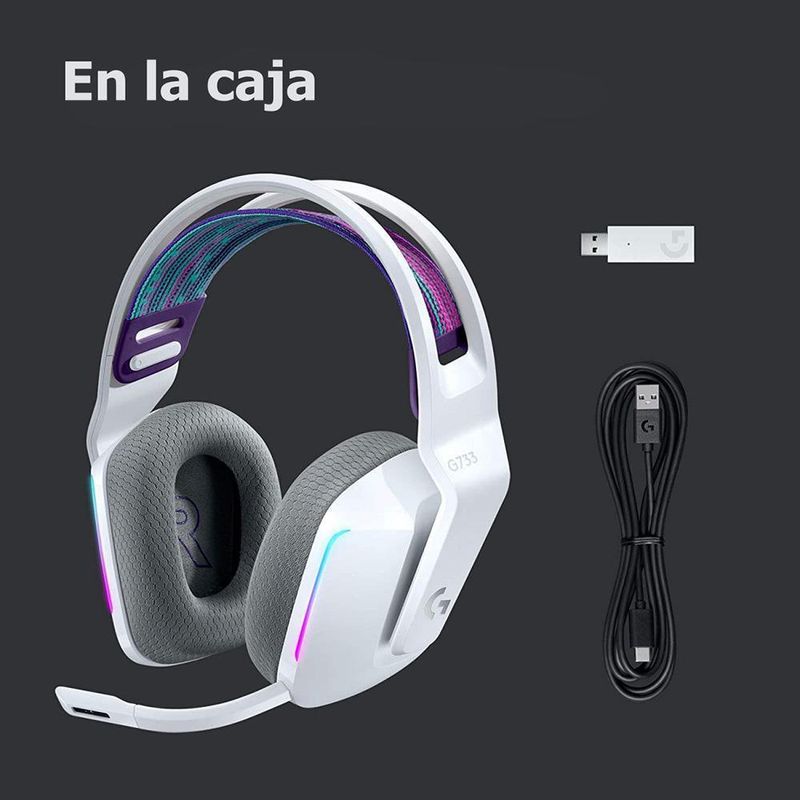 Audífonos Inalámbricos Para Gaming G733 Lightspeed - Logitech Varios Colores