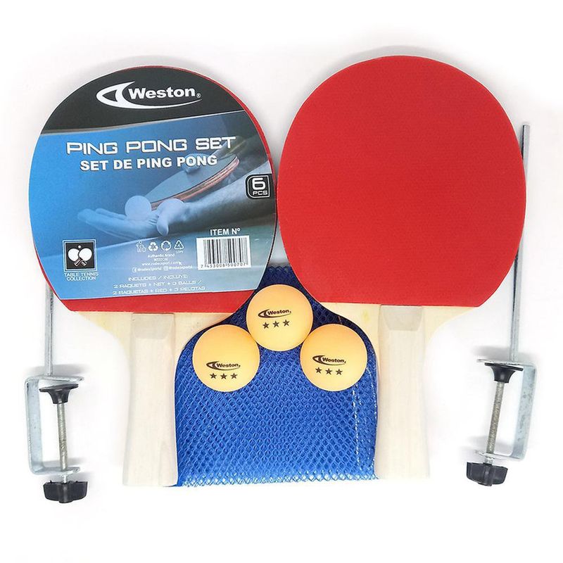 Set De Ping Pong Clásico - Weston