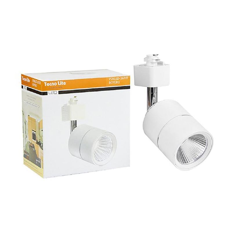 Spot-De-Riel-Led-Dirigible-Boyero-Blanco-12-W---Tecnolite
