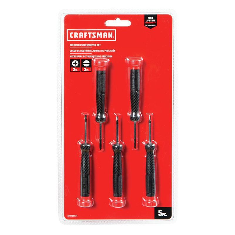 Set De Destornilladores Para Joyero 5 Piezas - Craftsman