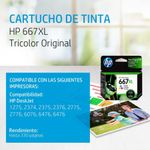 Cartucho-De-Tinta-Tricolor-Para-Impresora-667-XL-Ink-Advantage---Hp