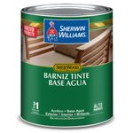 Barniz A Base De Agua Para Madera Nogal 3 En 1 1/4 Gal - Sherwin Williams