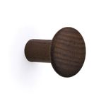 Colgador Individual Fresno De Madera Café Oscuro - Inofix