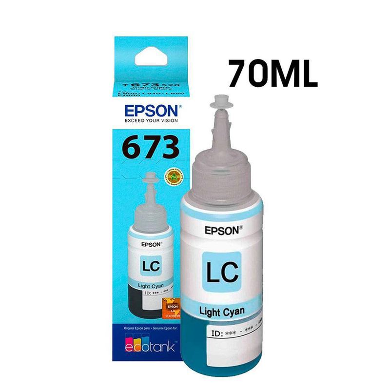 Botella-De-Tinta-Para-Impresora-Cyan-Claro-70-Ml-673---Epson