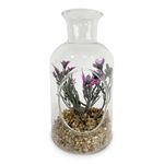 Florero Botella Con Flor - Viva