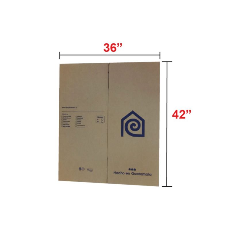 CAJA DE CARTON EXTRA GRANDE 60X51X54CM