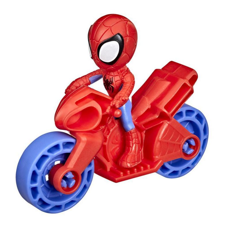 Figura De Acción 1 Personaje + 1 Moto Diseños Durtidos - 	
Spidey And His Amazing Friends