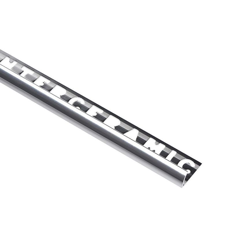 Perfil Curvo Plata Brillante 2.5 M - Interceramic