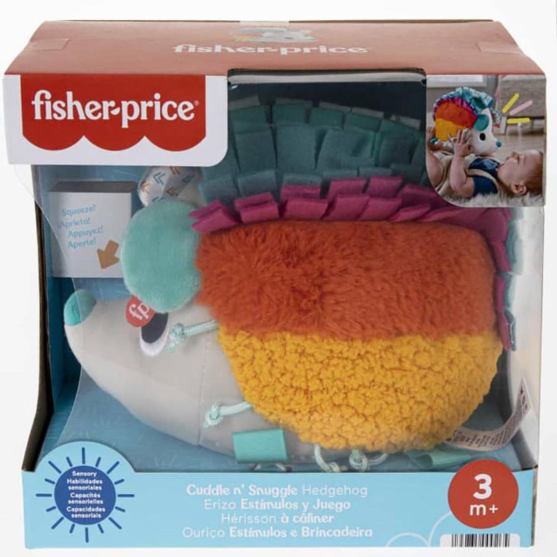 Juguete De Peluche Erizo Estímulos y Juego - Fisher Price