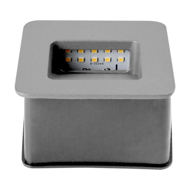 Lámpara Empotrada En Muro Gris - Tecnolite