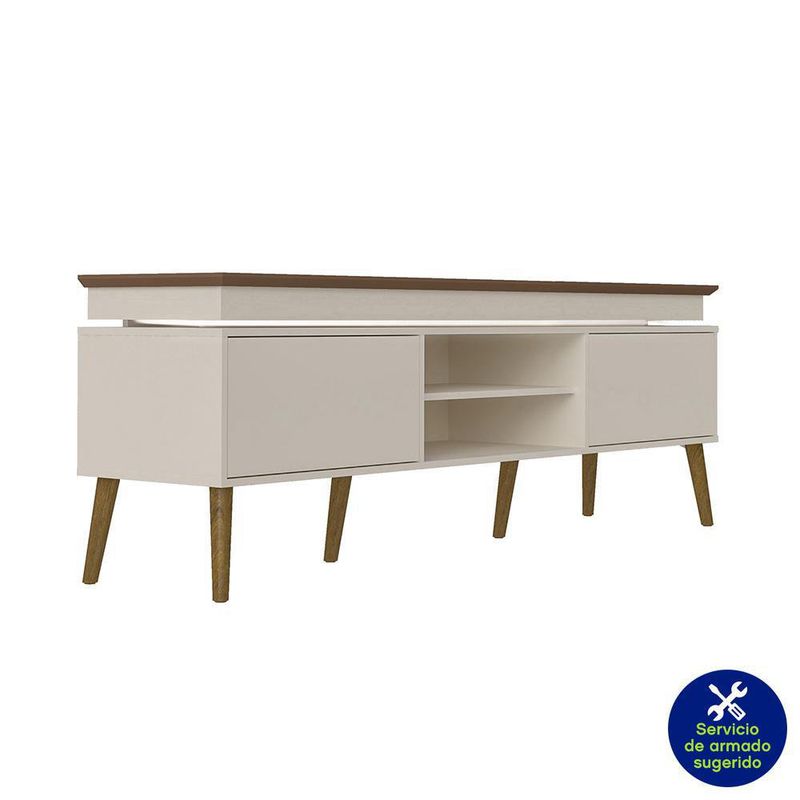 Mueble Para Televisor Estelar Blanco 180X41.5X62.5 Cm - Z