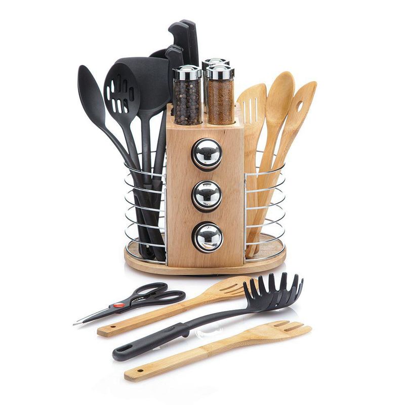 Set De Utensilios Y Accesorios Para Cocina 22 Pzas - Nordika - Cemaco