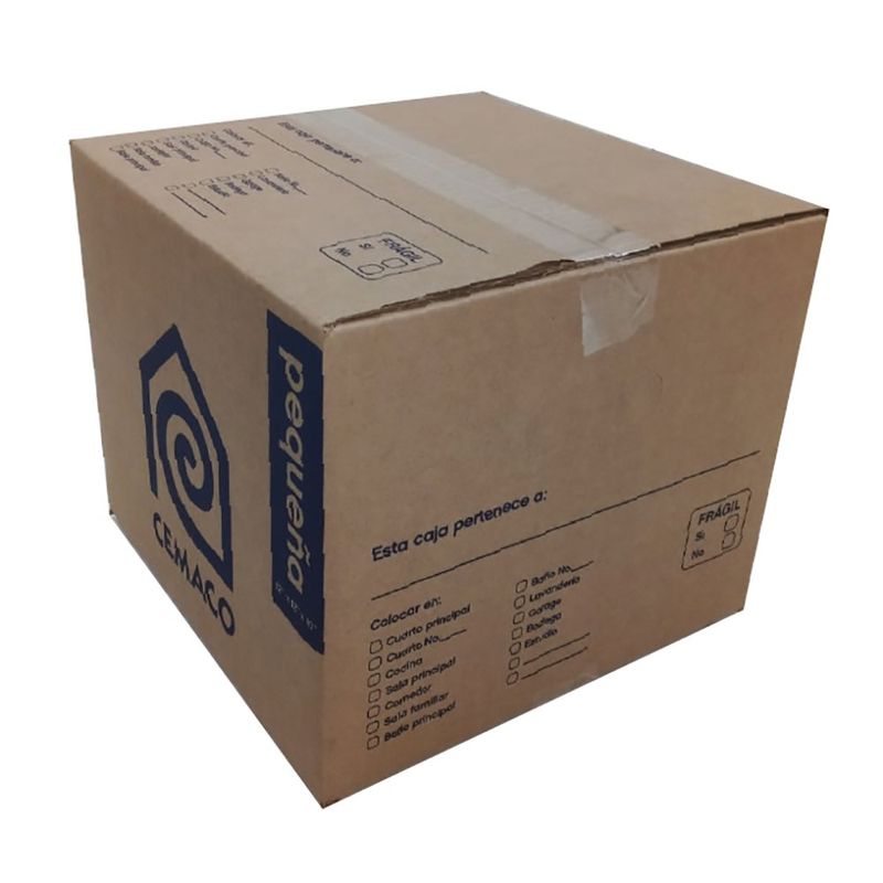 Caja De Carton Mudanza Embalaje 60x40x40 Cm Pack X 5 Unid