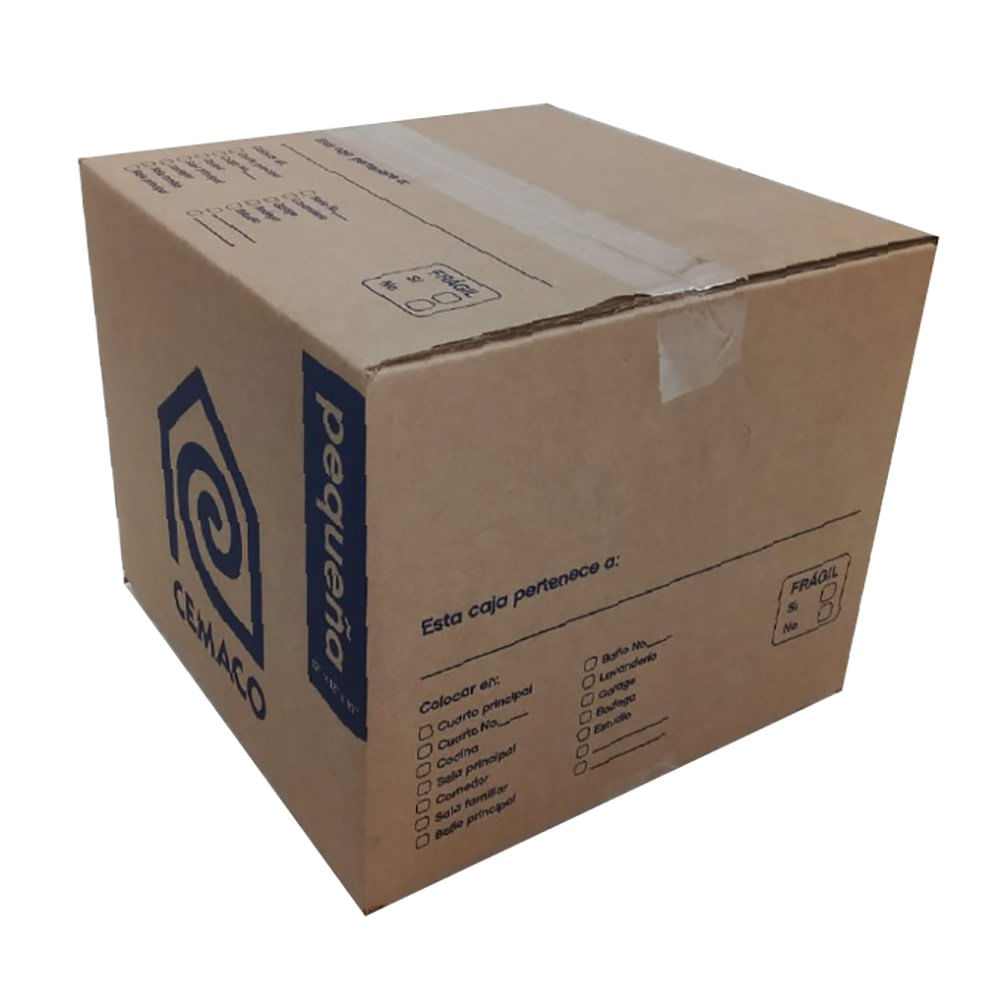 Caja De Cartón Para Mudanza Pequeña 24X30X30 Cm - Cemaco