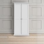 Armario Monet 2 Puertas Blanco 96X61X201 Cm - Tvilum