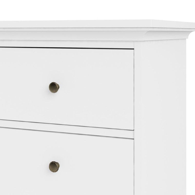 Gavetero Monet De 4 Gavetas Blanco 96X49X87 Cm - Tvilum
