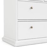 Gavetero Monet De 4 Gavetas Blanco 96X49X87 Cm - Tvilum