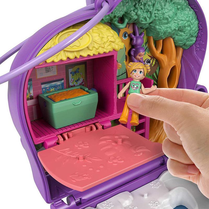 Polly Pocket Mini Mundo De Aventura De Elefante Polly Pocket