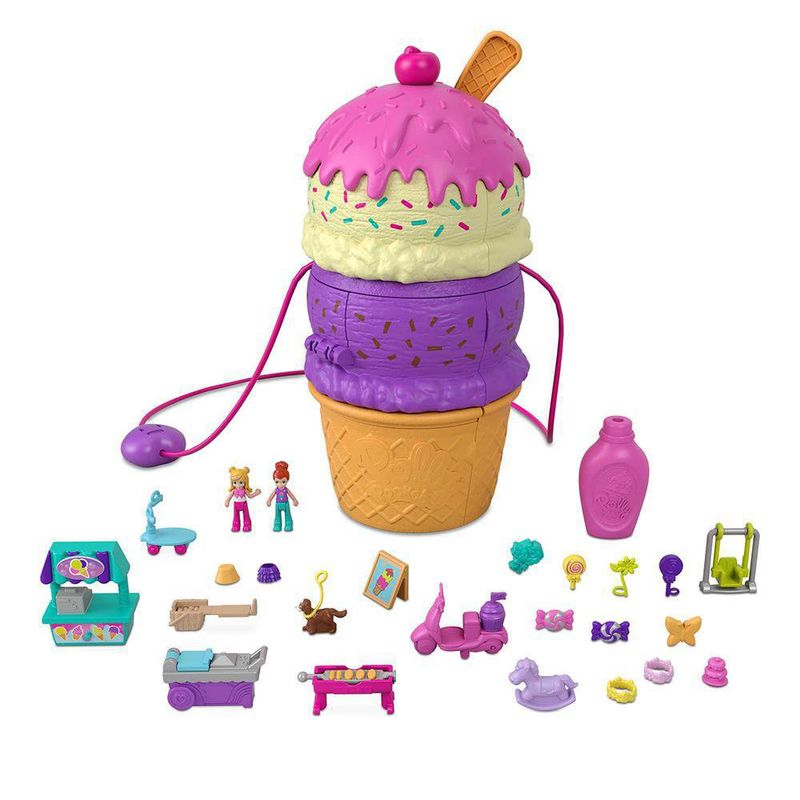 Set Mundo Sorpresas De Helados Polly Pocket Cemaco