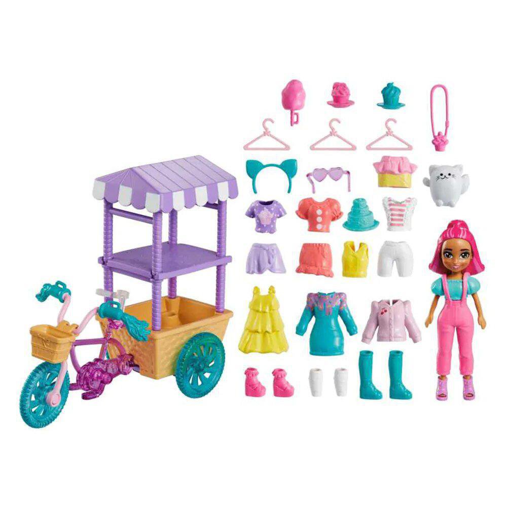 Polly pocket discount carro de licuados