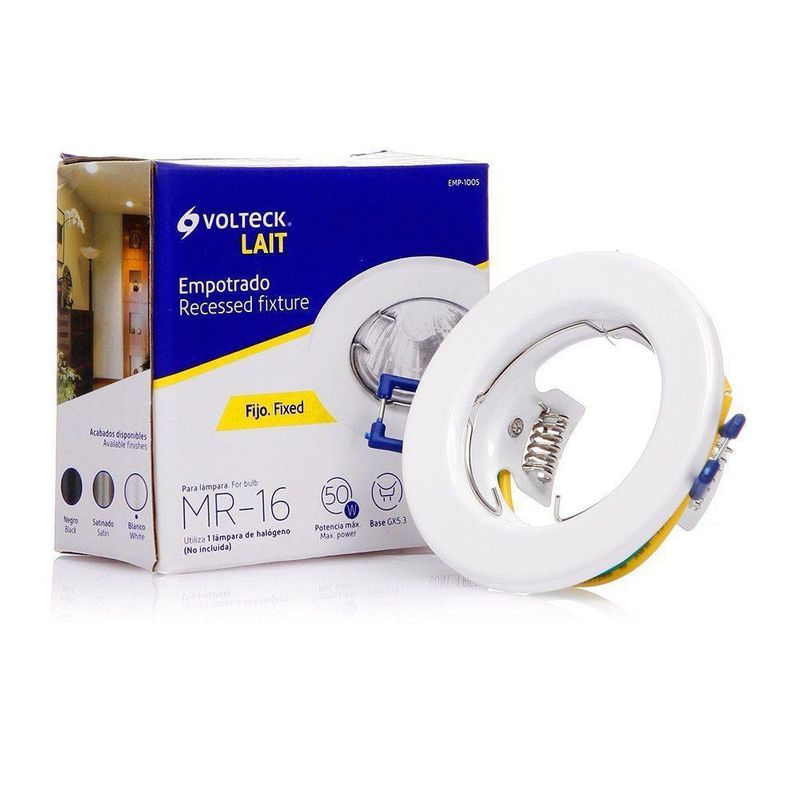 Ojo De Buey Fija 8 Cm - Volteck Varios Colores
