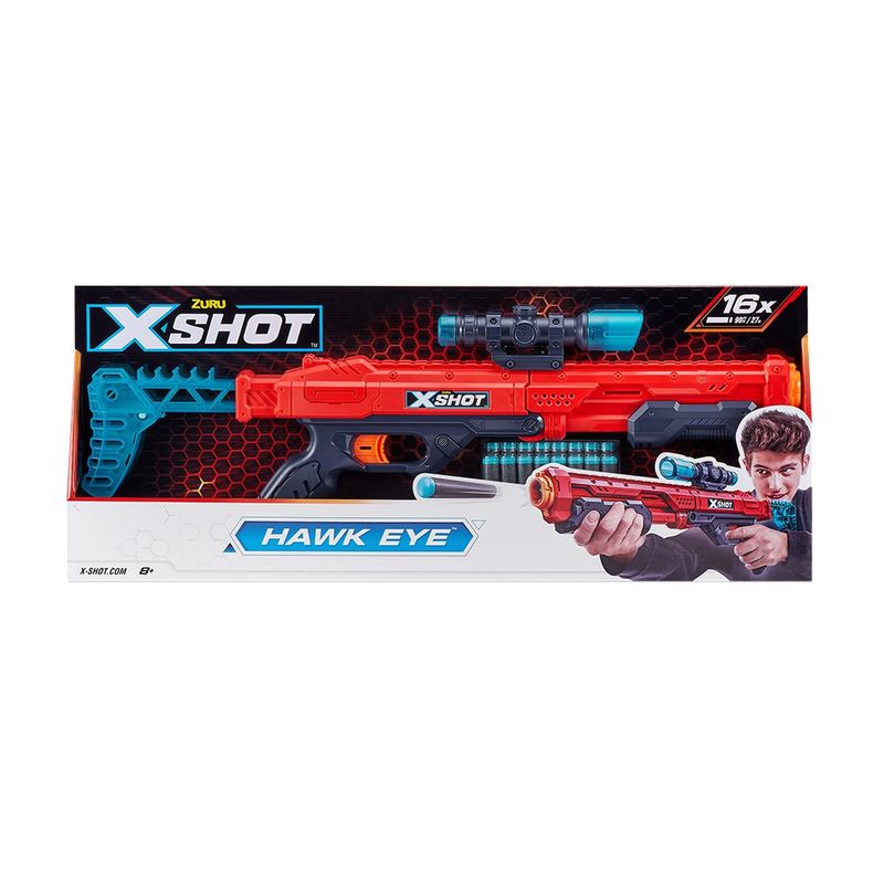 Lanzador De Dardos X-Shot Ojo De águila Colores Surtidos - Zuru