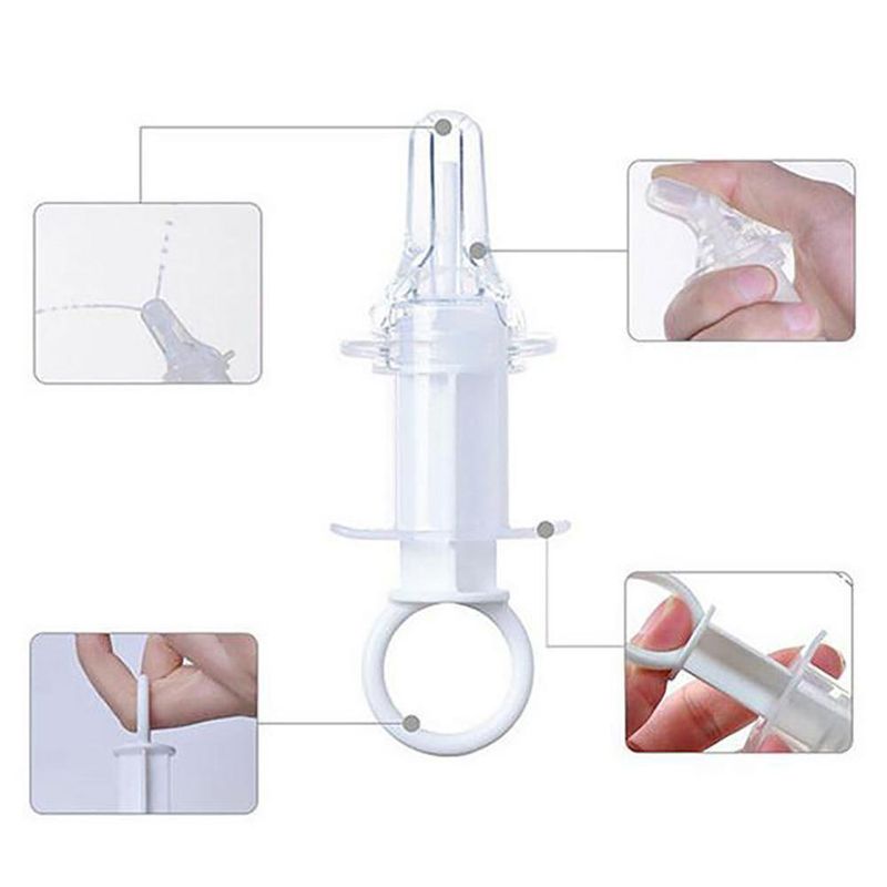 Jeringa Dosificadora De Alimentos Pediátrica 10 Ml - Haakaa