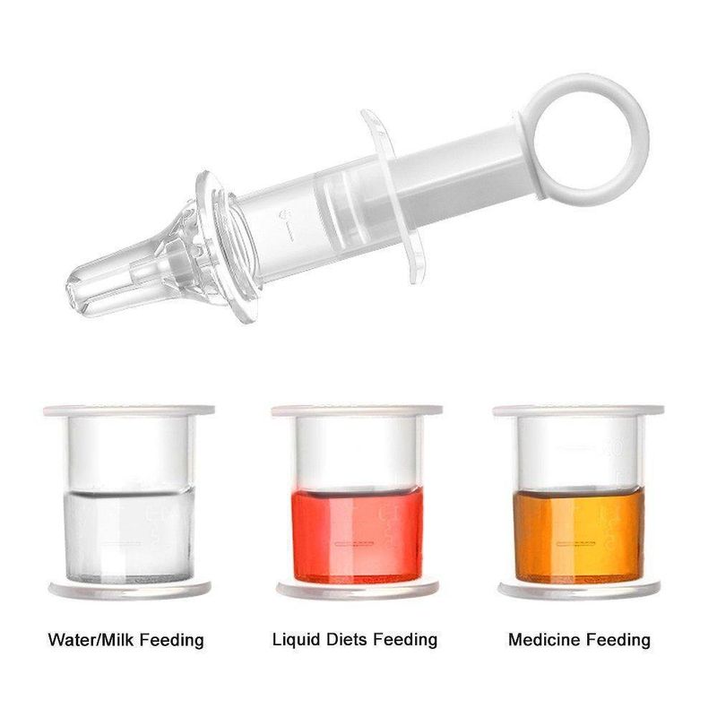 Jeringa Dosificadora De Alimentos Pediátrica 10 Ml - Haakaa
