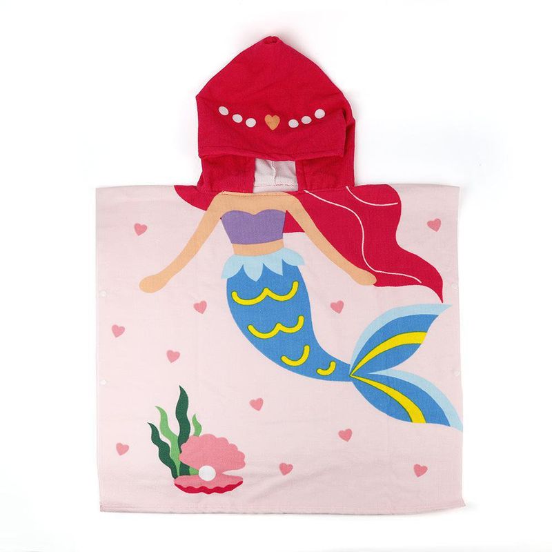 Toalla Con Capucha De Sirena - Koala Kids