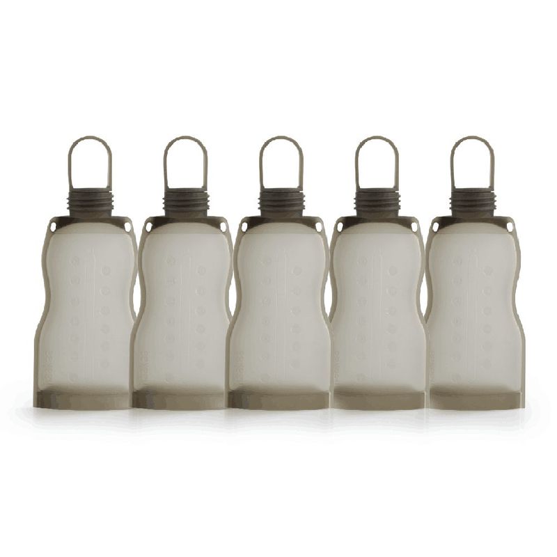 Set De 5 Bolsas Reusables Para Leche Materna 260 Ml - Haakaa