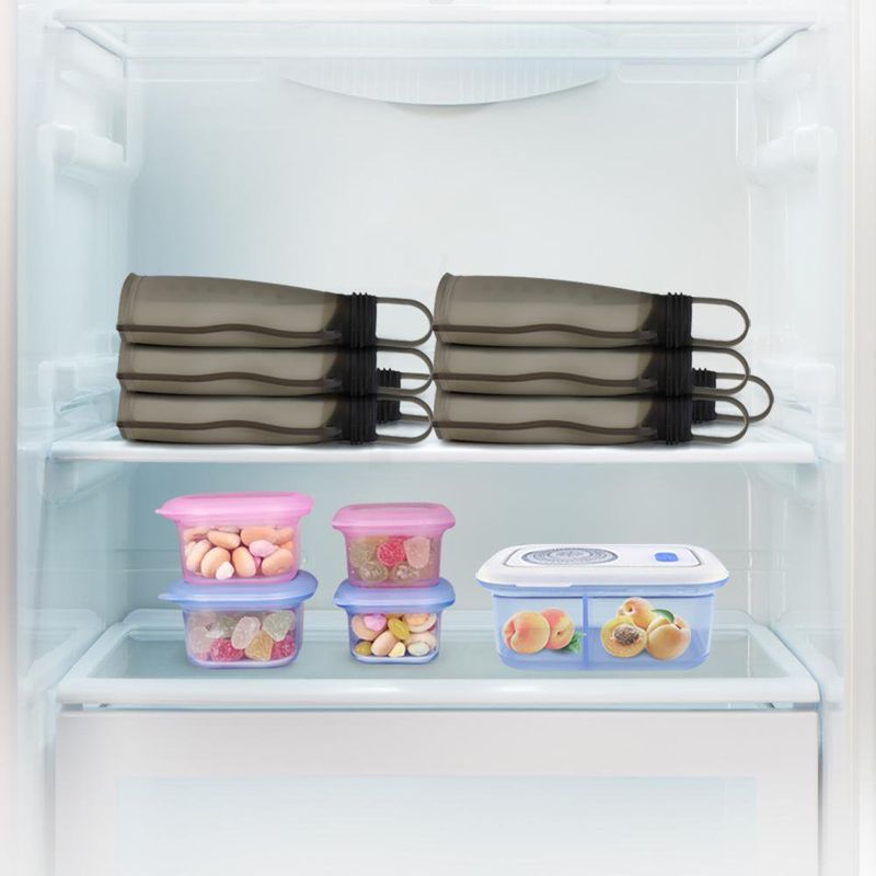 Set De 5 Bolsas Reusables Para Leche Materna 260 Ml - Haakaa