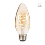 Bombilla Led Decorativa Torpedo Luz Cálida Base E27 De 3.8 W - Tecnolite