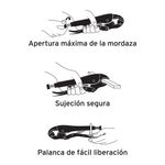Alicate De Presión Recto De 12 Plg - Truper