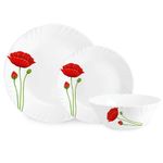 Vajilla Red Poppy 12 Pzas - Toscana