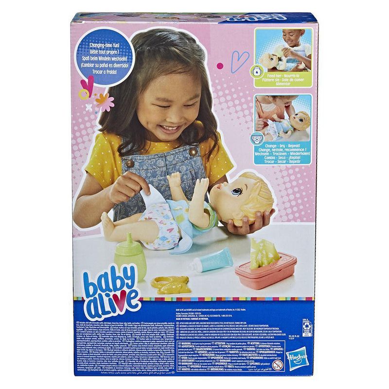 Mu eca Beb Cambio De Pa al Baby Alive Cemaco