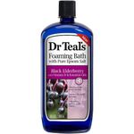 Burbuja De Tina Black Elderberry 34 Oz - Dr. Teal´S