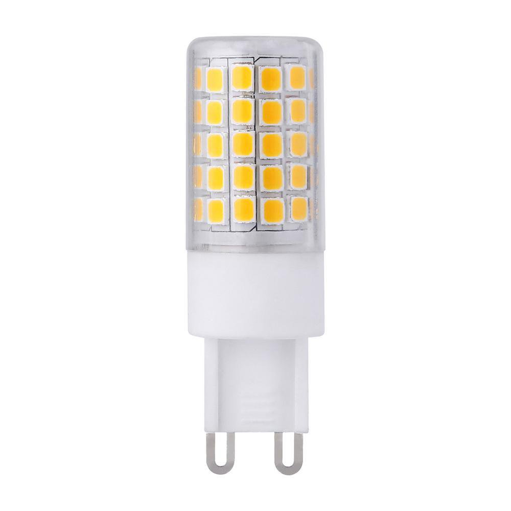 Bombilla LED de emergencia blanca cálida de 9 W, 4 unidades, 120 V CA, 850  lúmenes, batería de respaldo, larga vida útil