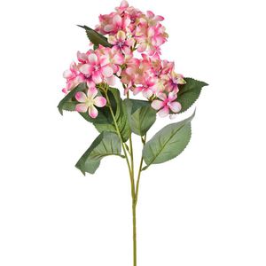 Flor Hortensia Rosada Artificial