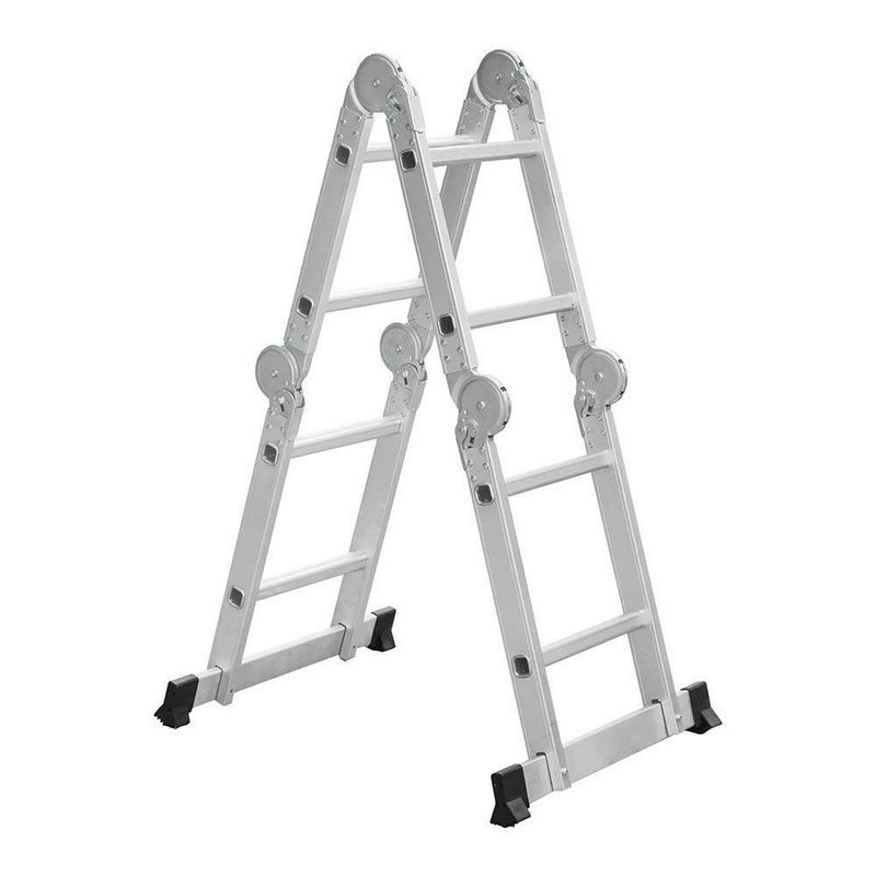 Escalera Articulada De Aluminio Con 8 Peldaños - Truper