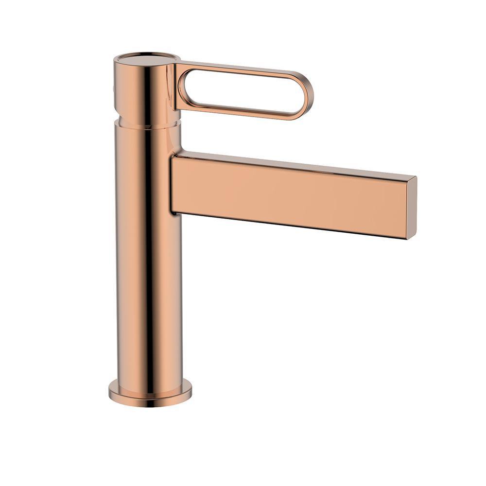 Griferia Para Lavamanos Monocontrol Alta Zen Rose Gold American Standard Cemaco