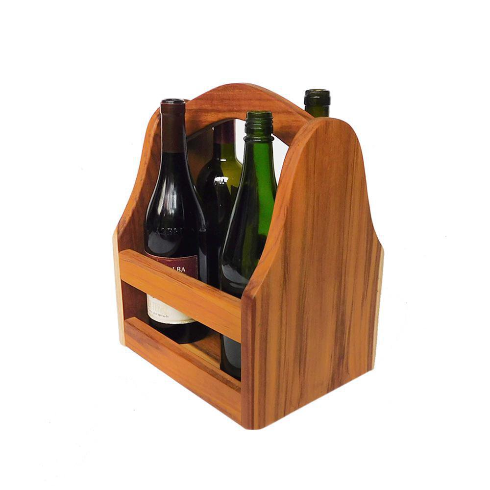 Estante para 2 cajas madera 6 botellas, ZX2562