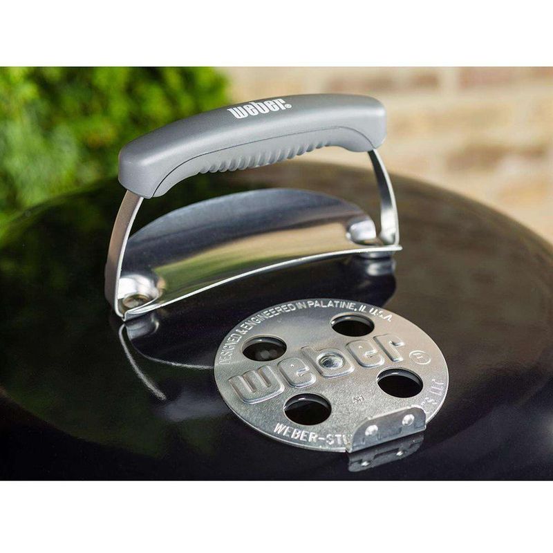 Churrasquera-Weber-Kettle-Negra-de-18-pulgadas