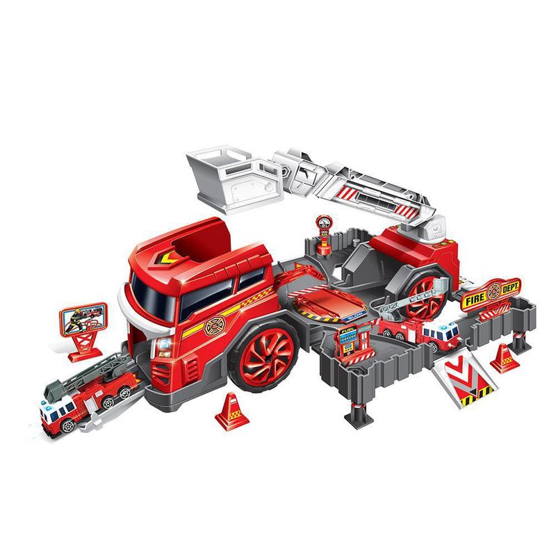 Set De Juego De Bomberos - Express Wheels