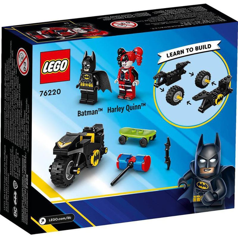Set De Construcción Batman Vs Harley Quinn De 42 Pzas - Lego