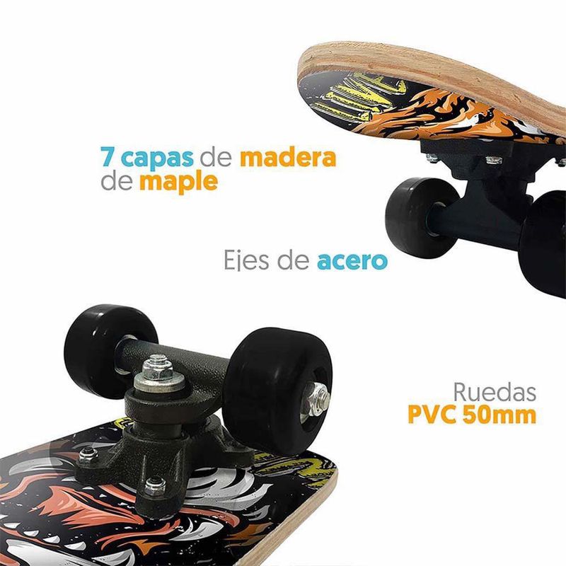 Patineta Rush 360° De 17 Plg Diseños Surtidos - Rush 360