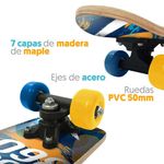 Patineta Rush 360° De 17 Plg Diseños Surtidos - Rush 360